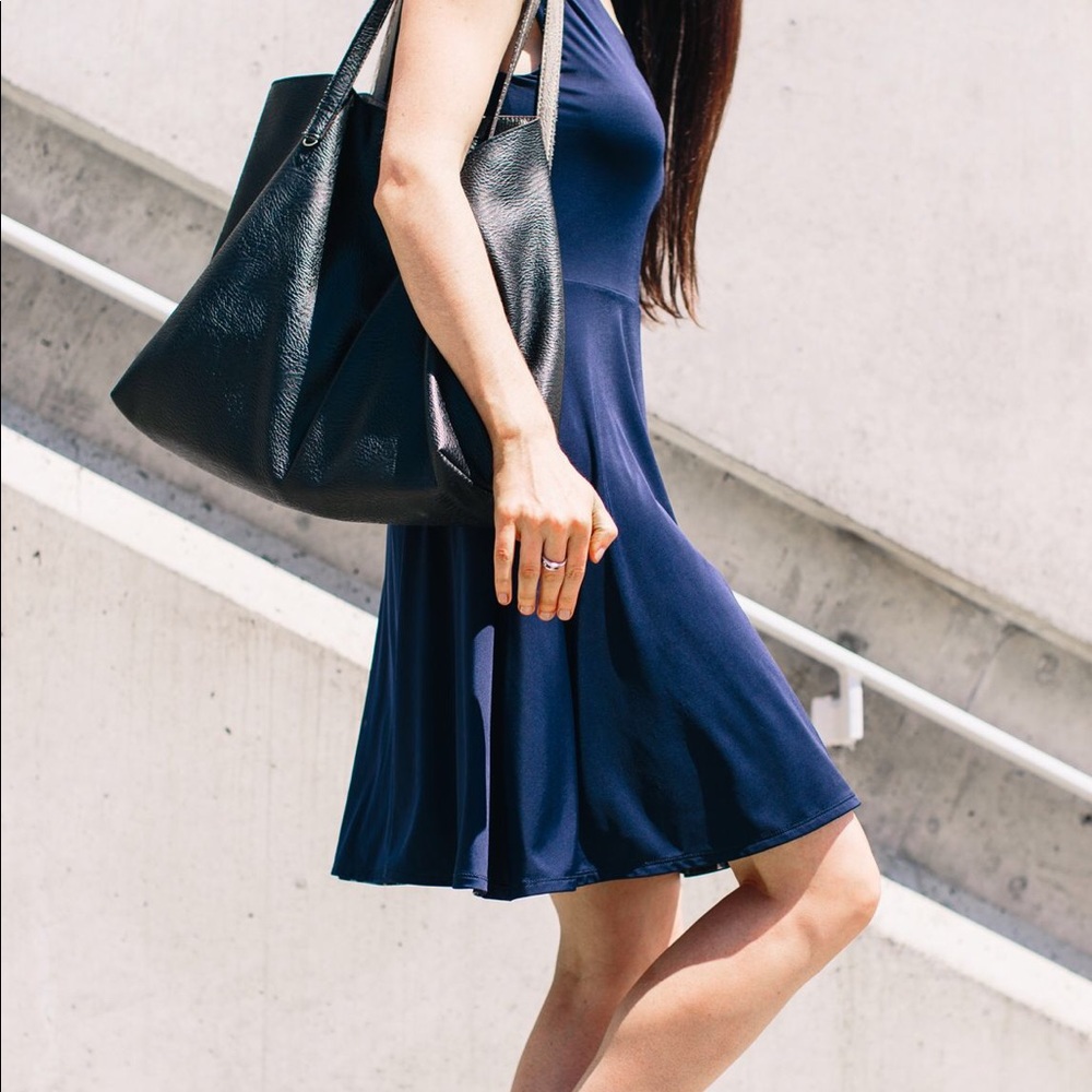 Betabrand Round Trip Dress – Digital Pool